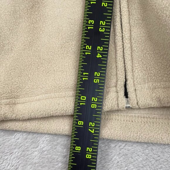 Team Realtree Mens Jacket Medium Fleece Full Zip High Neck Outdoors Beige - Picture 5 of 12